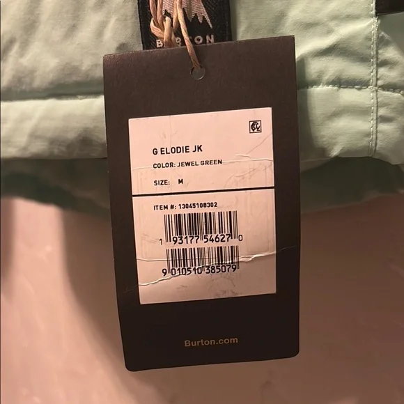 Burton Kids Jewel Green Snow Jacket. - Picture 2 of 6